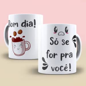 ÚNICA ARTE BOM DIA CANECA