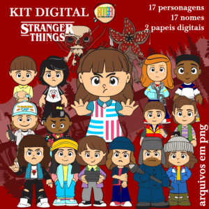 KIT DIGITAL STRANGER THINGS
