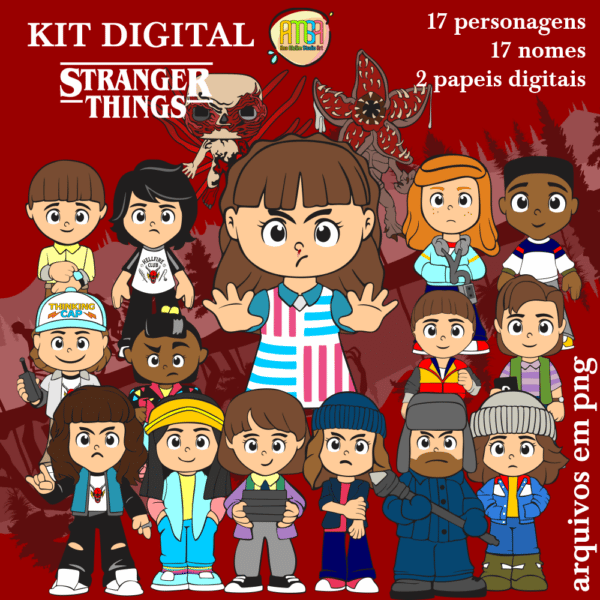 KIT DIGITAL STRANGER THINGS