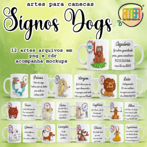 ESTAMPAS SIGNO DOG CANECA