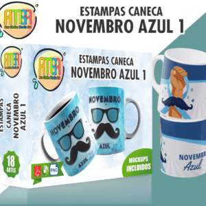 PACK NOVEMBRO AZUL 1 CANECA