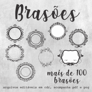 BRASÕES EM VETOR