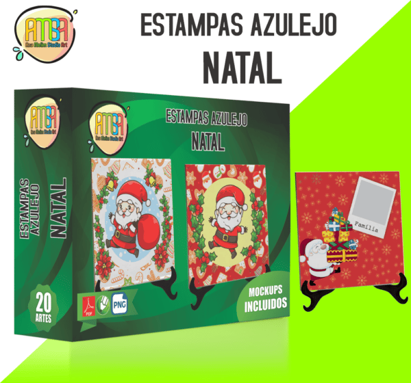 PACK NATAL AZULEJO