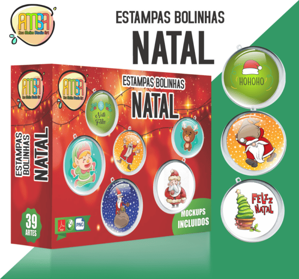 PACK BOLINHAS DE NATAL