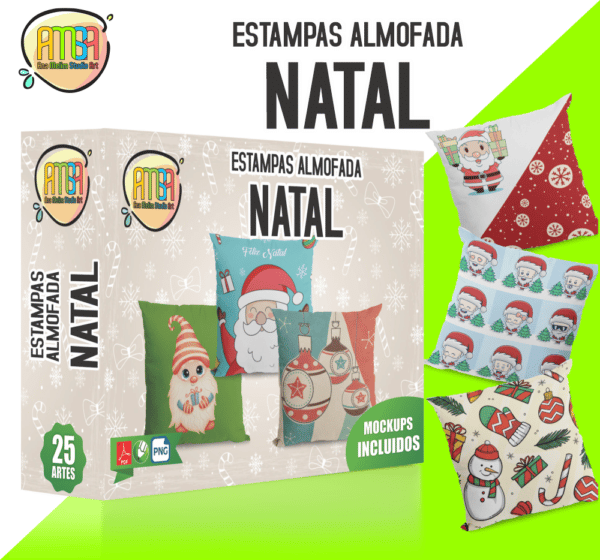 PACK NATAL ALMOFADAS