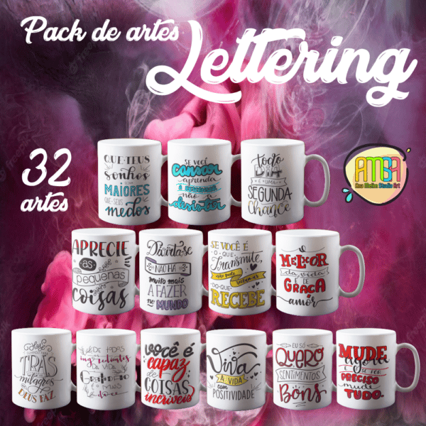 PACK LETTERING CANECAS - Image 2