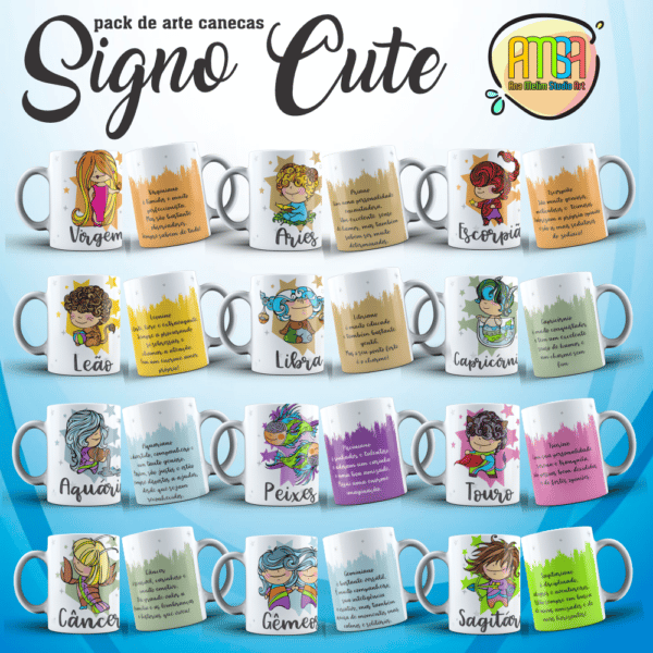 PACK SIGNO CUTE CANECA