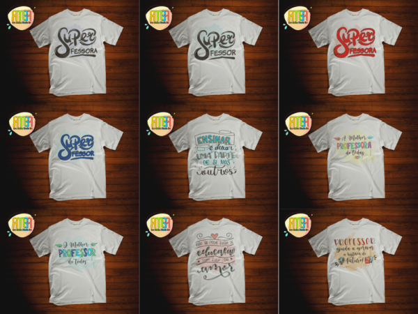 PACK LETTERING PROFESSORES CAMISA - Image 2