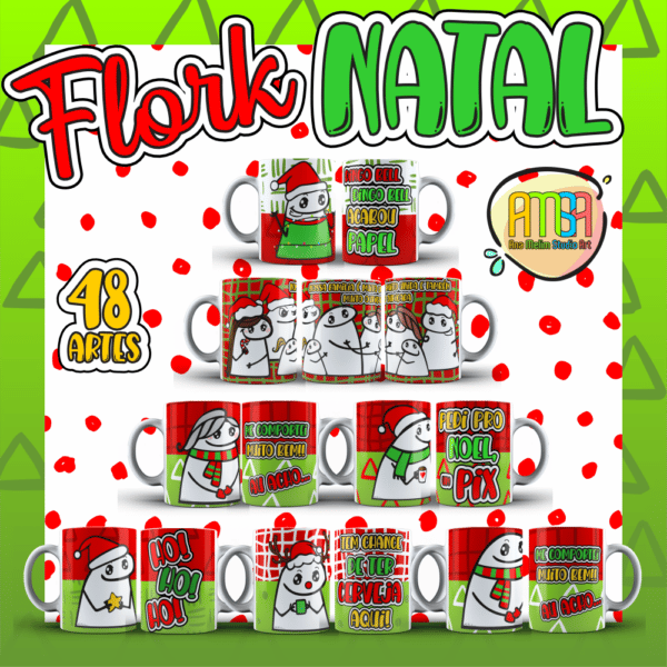 PACK FLORK NATAL CANECAS - Image 3