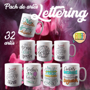 PACK LETTERING CANECAS