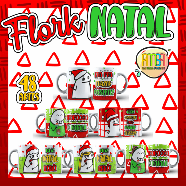 PACK FLORK NATAL CANECAS - Image 4