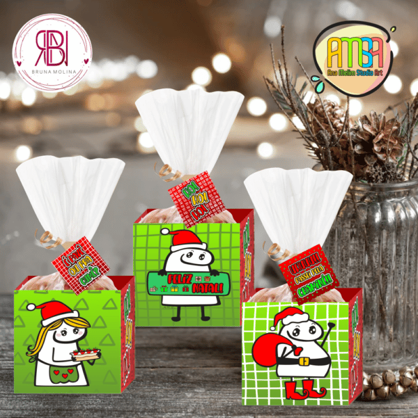 KIT CAIXA PANETONE FLORk - Image 6