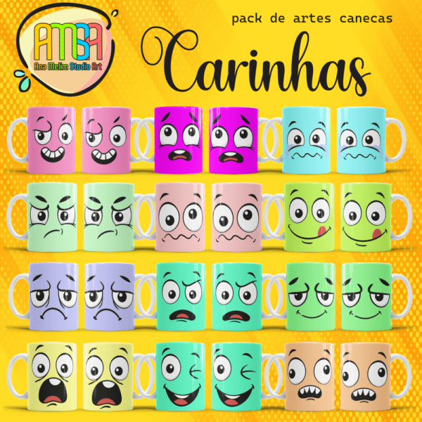 PACK CARINHAS CANECAS - Image 4