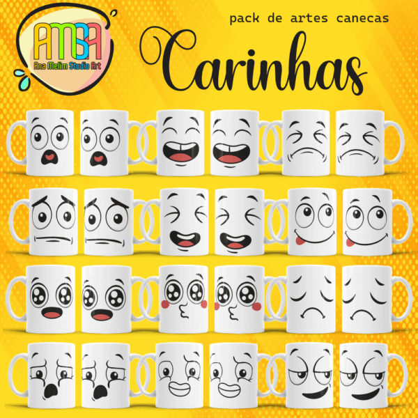 PACK CARINHAS CANECAS - Image 6