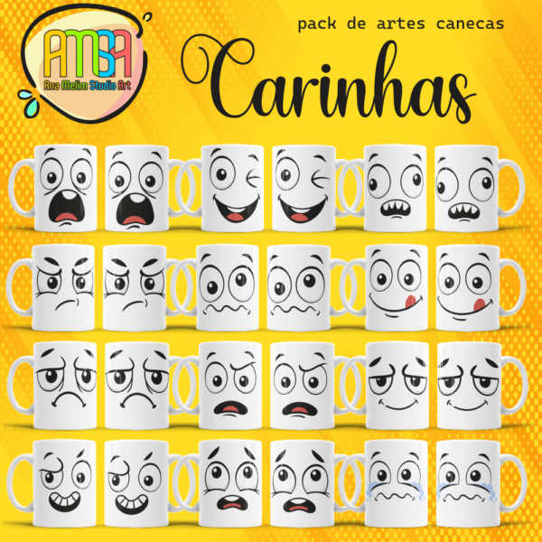 PACK CARINHAS CANECAS - Image 7