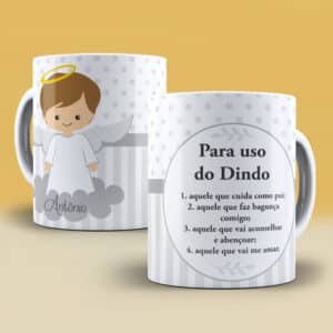 ÚNICA ARTE BATIZADO CINZA