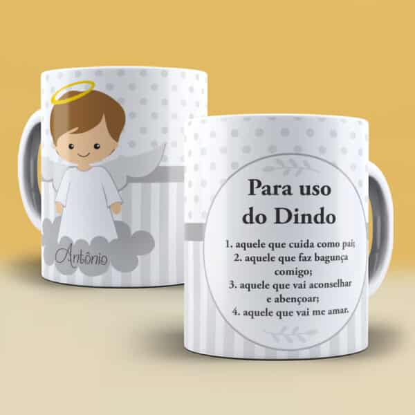 ÚNICA ARTE BATIZADO CINZA