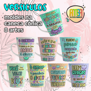 PACK CÔNICA VERSÍCULO