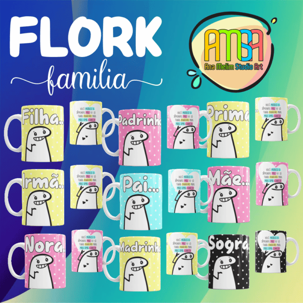 PACK FLORK FAMÍLIA CANECA - Image 2