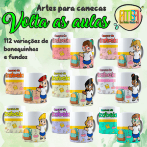 PACK VOLTA AS AULAS CANECAS