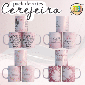 PACK CEREJEIRA CANECAS