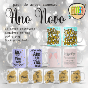 ESTAMPAS ANO NOVO TOP CANECA
