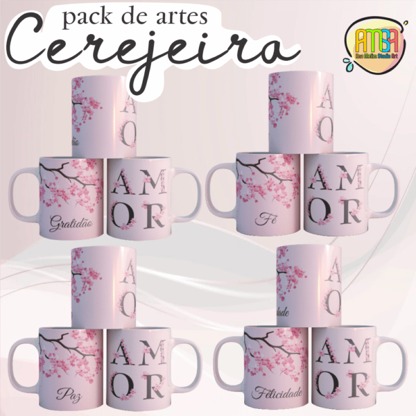 PACK CEREJEIRA CANECAS - Image 2