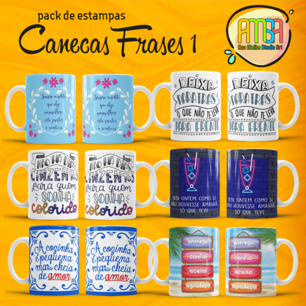 PACK FRASES 1 CANECAS - Image 2