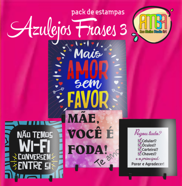 PACK FRASES 3 AZULEJO - Image 2