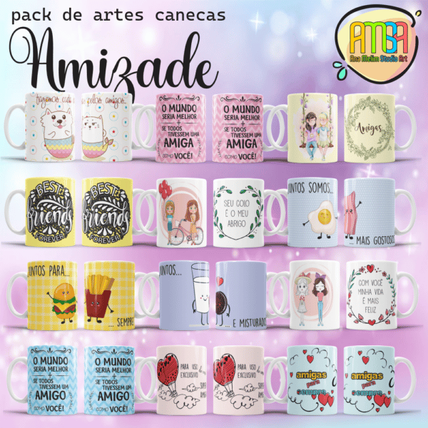 ESTAMPAS AMIZADE CANECA - Image 2