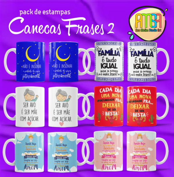 PACK FRASES 2 CANECAS - Image 3