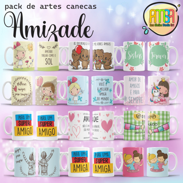 ESTAMPAS AMIZADE CANECA - Image 3