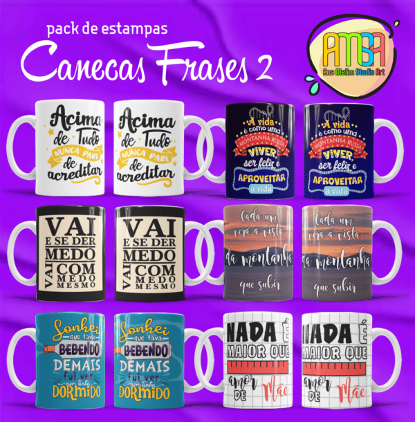PACK FRASES 2 CANECAS - Image 4