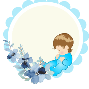 LABEL MENINO FLORAL