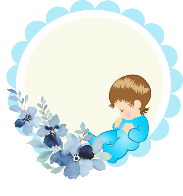 LABEL MENINO FLORAL