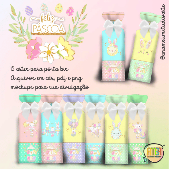 ESTAMPAS FELIZ PÁSCOA PORTA BIS