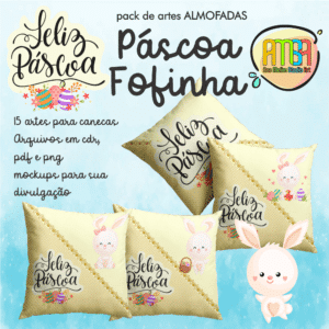 PACK PÁSCOA FOFINHA ALMOFADAS