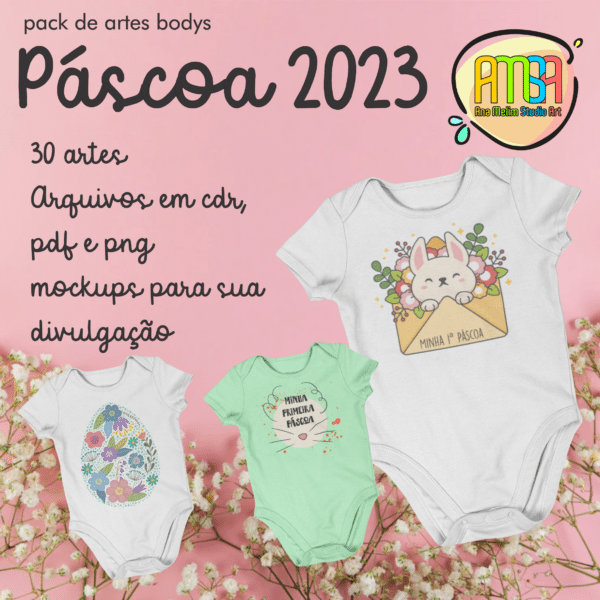 PACK PÁSCOA 2023 BODYS