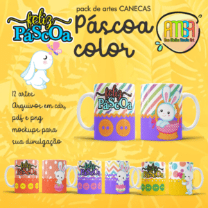 PACK PÁSCOA COLOR CANECA