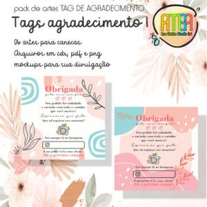KIT TAG AGRADECIMENTO 1