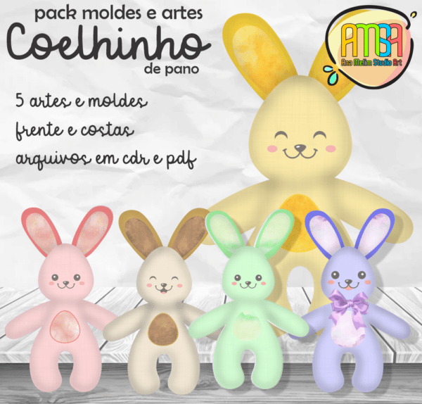 PACK COELHINHO DE PANO