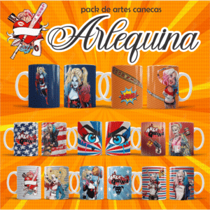 PACK ARLEQUINA CANECA