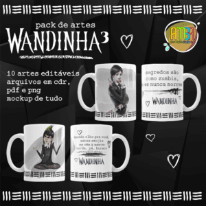 PACK WANDINHA 3 CANECAS