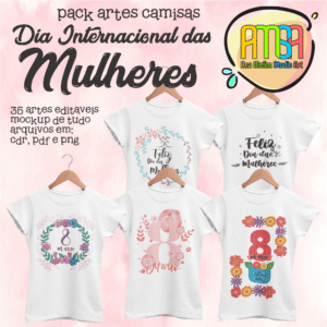 ESTAMPAS DIA INTERNACIONAL DAS MULHERES
