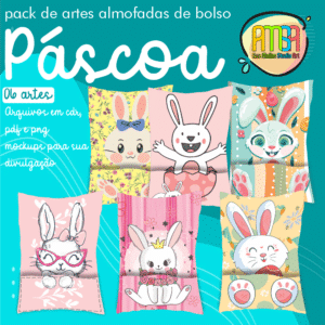 PACK PÁSCOA ALMOFADAS DE BOLSO