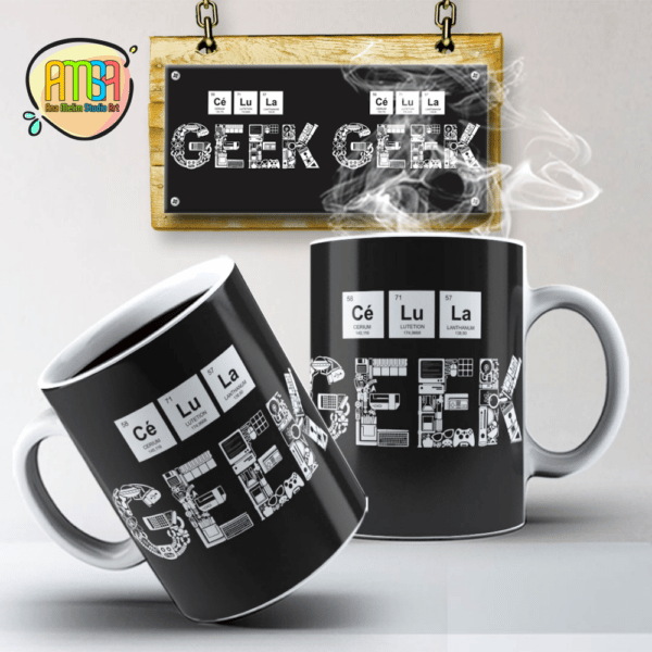 ÚNICA ARTE GEEK CANECA