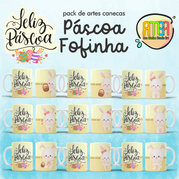 PACK PÁSCOA FOFINHA CANECAS - Image 2