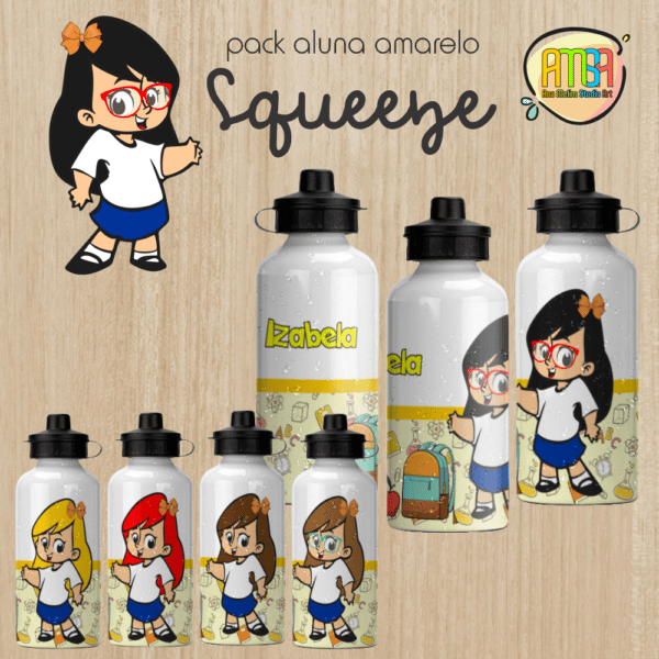 PACK MENINA VOLTA AS AULAS AMARELO SQUEEZE - Image 2