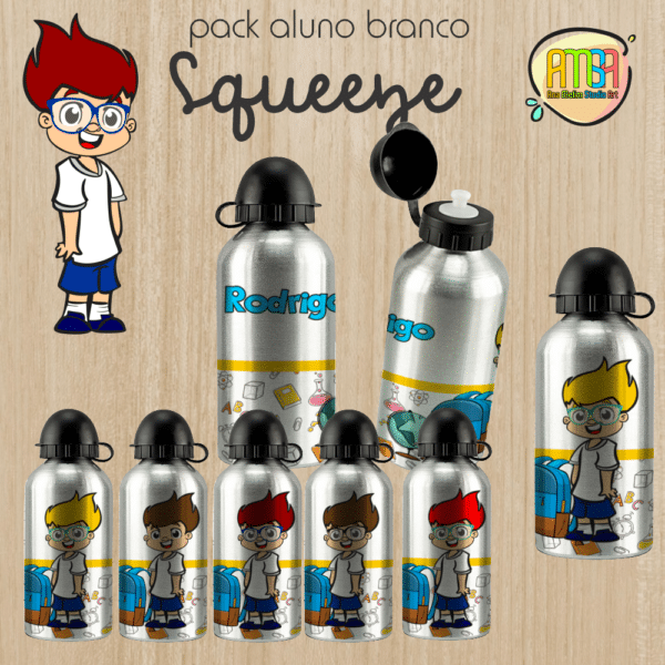 PACK MENINO VOLTA AS AULAS BRANCO SQUEEZE - Image 2