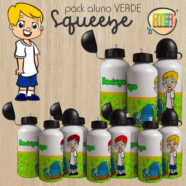 PACK MENINO VOLTA AS AULAS VERDE SQUEEZE - Image 2
